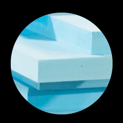 Long-Life Extruded Polystyrene Foam