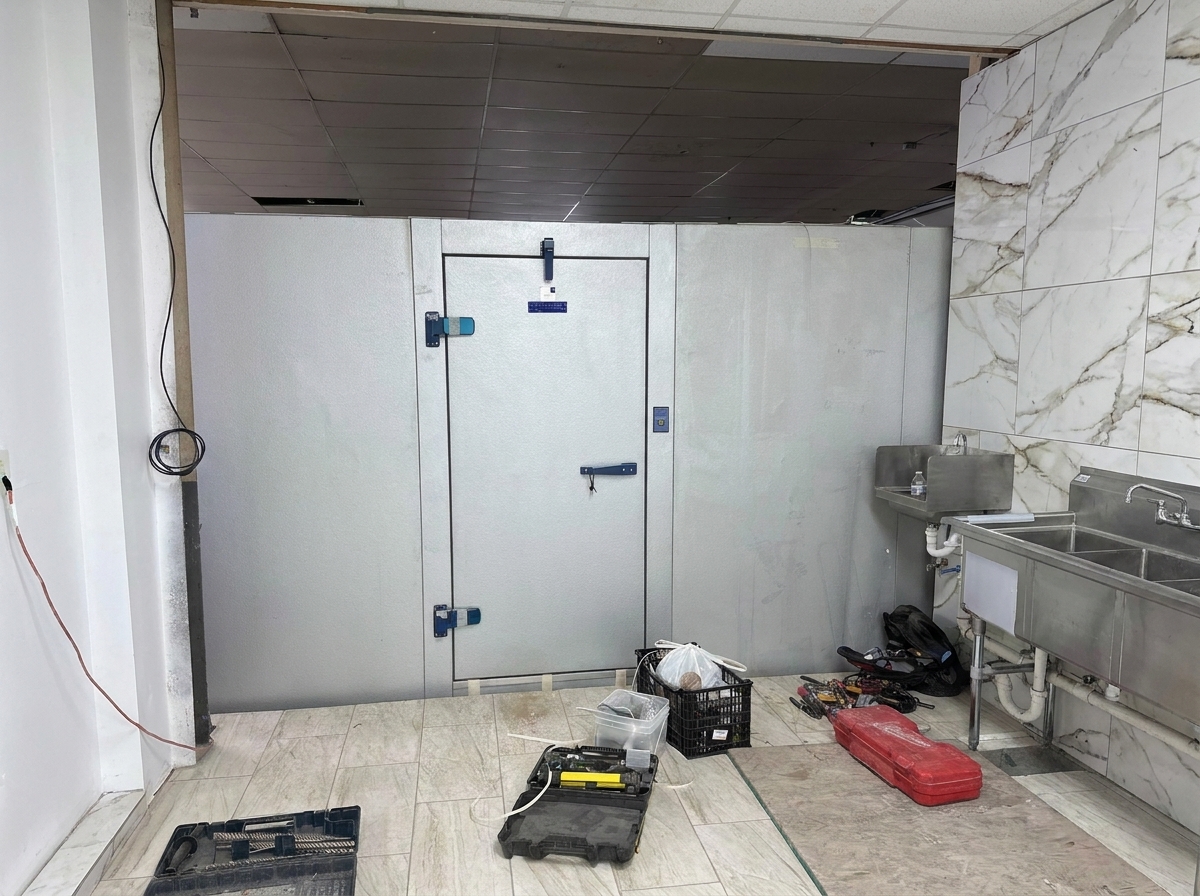 Completed Refrigeration Project