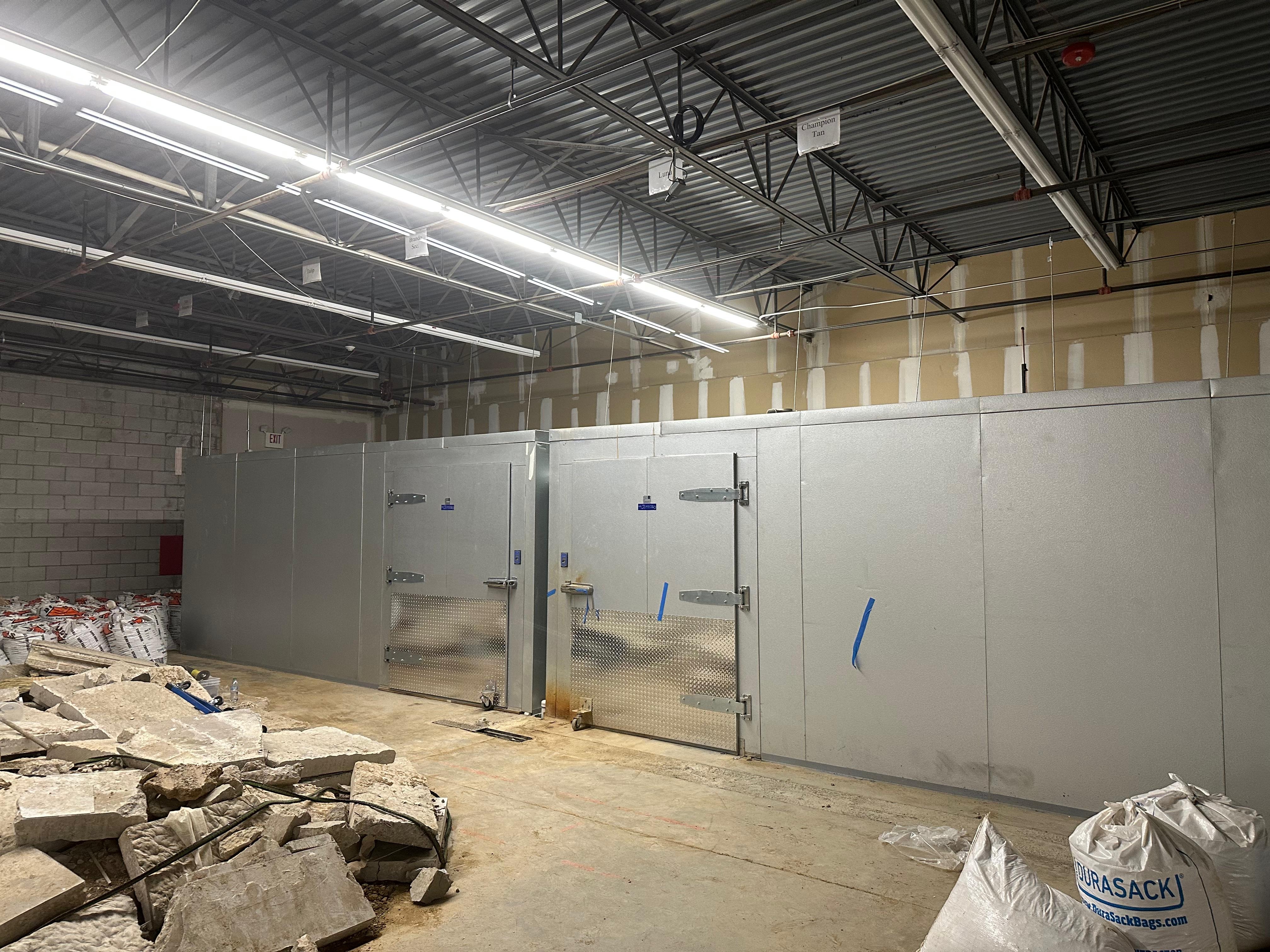 BISTRO GOURMET KITCHEN — MODULAR WALK-IN COOLER